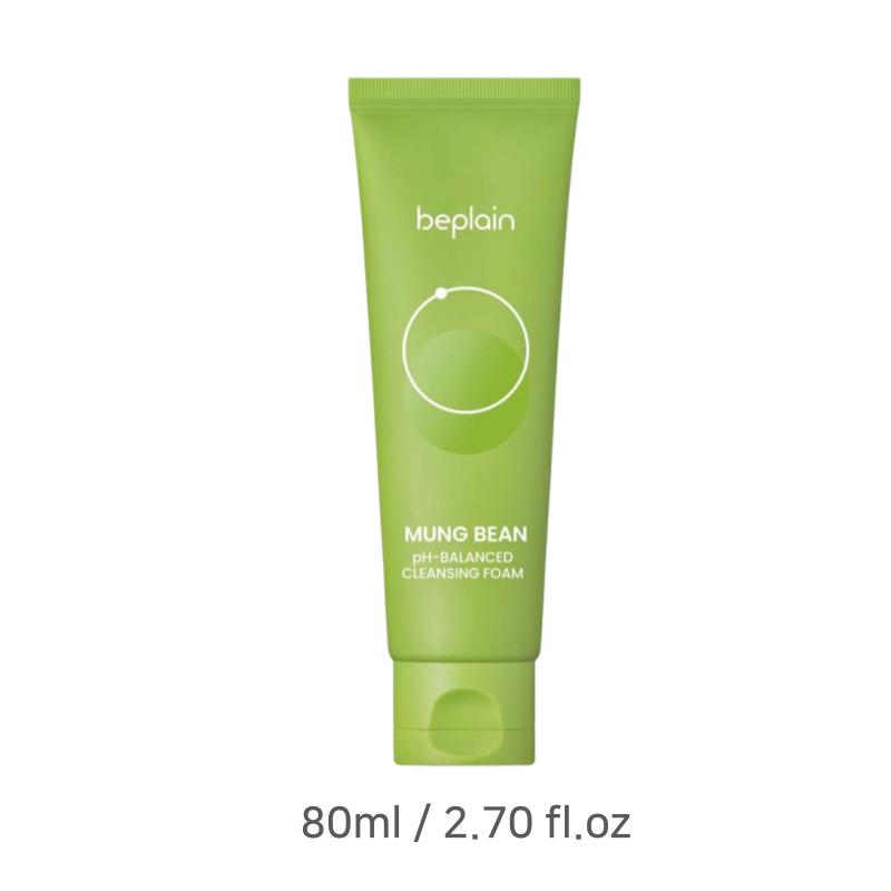 Beplain Mung Bean pH-Balancing Cleansing Foam 80ml