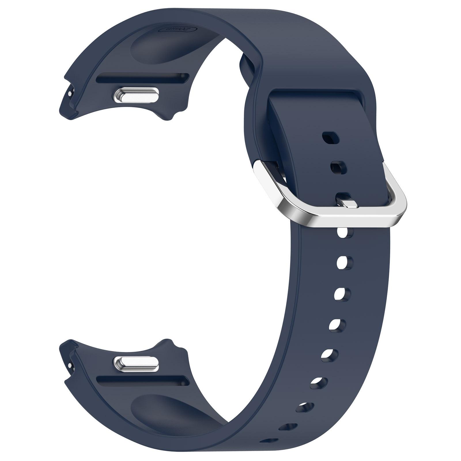 

Силіконовий ремінець для Samsung Galaxy Watch 7 FE 6 4 Classic 5 pro 44mm 40mm 43mm 47mm 45mm Bracelet Galaxy Watch6 7 Strap темно-синього кольору