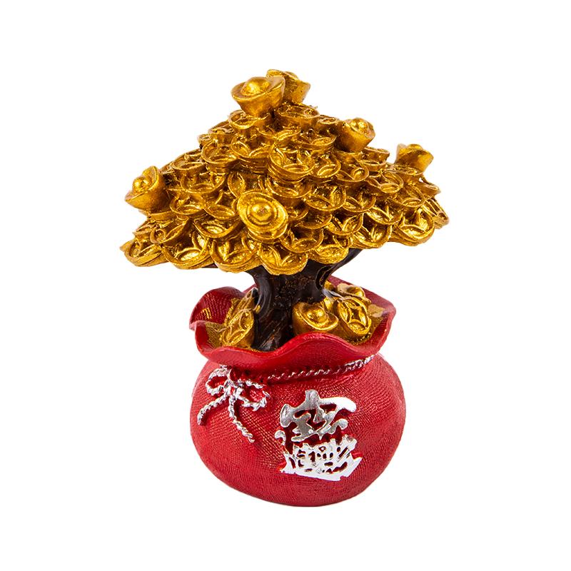 Natural Crystal Bonsai Money Tree Lucky Tree Feng Shui Money Tree Home Decor