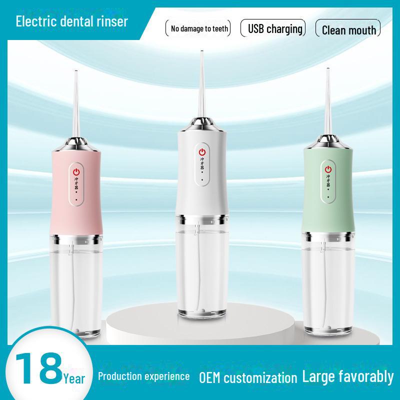 Smart Portable Electric Water Flosser - Tartar & Oral Cleaner