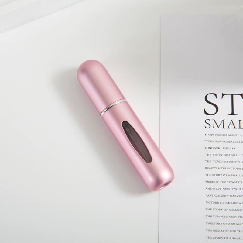 5Ml Perfume Refill Bottle Portable Mini Refillable Spray Can Perfume Pump Empty Cosmetics Container Travel Tool Thermal Atomizer