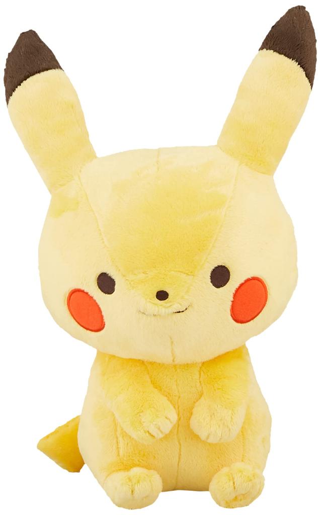 Sekiguchi Monpoke Pikachu Plush Toy, Cuddle Size, 666355