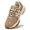 MLB New York Yankees Height Increasing Low top Chunky Sneakers Unisex Brown 3ASHVT35N-50BRS