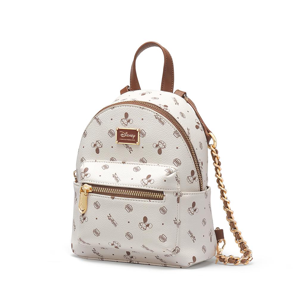 Disney Zootopia Series Judy Classic Cute Print High-Value Daily Travel Large Capacity PVC Backpack Women backpack Blue Brown DHF52053-JD