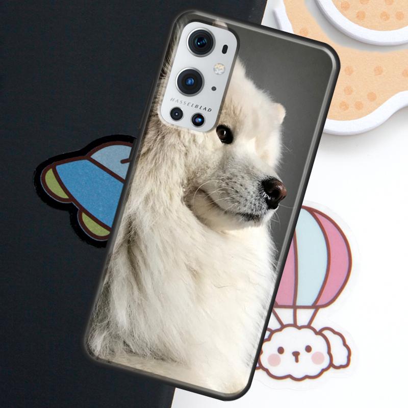 Samoyed Puppy For Realme GT7 GT6 15 Pro 10 11 12 14 13 Pro Plus C75 C71 C65 C55 C63 C61 C53 C67 C35 Case