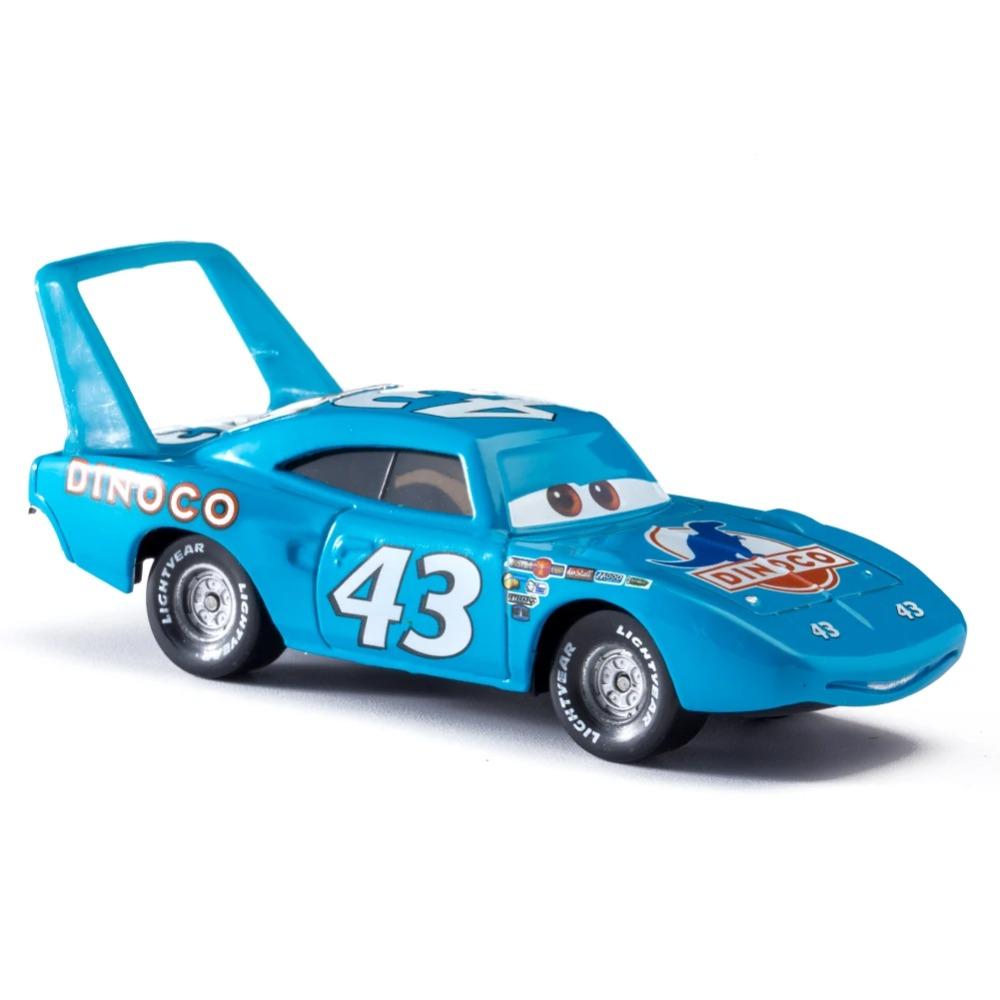 Carros Disney Pixar Carros Relâmpago McQueen Mate Jackson Storm O Rei Mate 1:55 Liga Metálica Modelo de Carro Brinquedo Brinquedos Presentes para Crianças