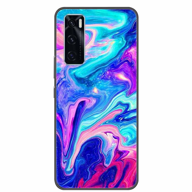 For Vivo V20 SE Case Marble Silicone Soft TPU Bumper Cover Coque For Vivo V20 SE Back Cover Cases for VivoV20 SE V20SE V 20 SE