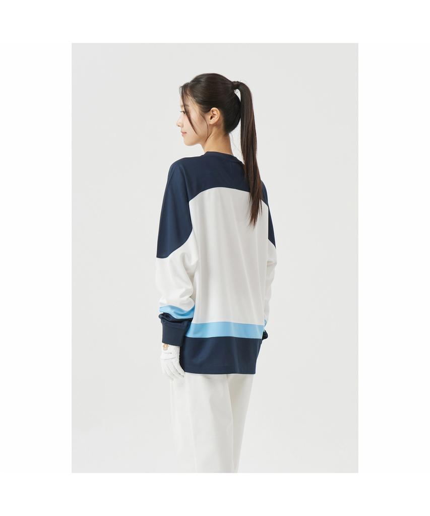Goldeunbeeo (W) Mesh Hybrid Long T-Shirt G5Tam26351Ivx