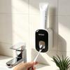 Wall Mount Automatic Toothpaste Dispenser Waterproof Toothpaste Squeezer Bathroom Toothbrush Holder Accessories