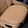 Breathable Linen Seat Pad for Car – Slip-Resistant Bottom Cushion Only, Uses in Most Vehicles Year-Round Comfort