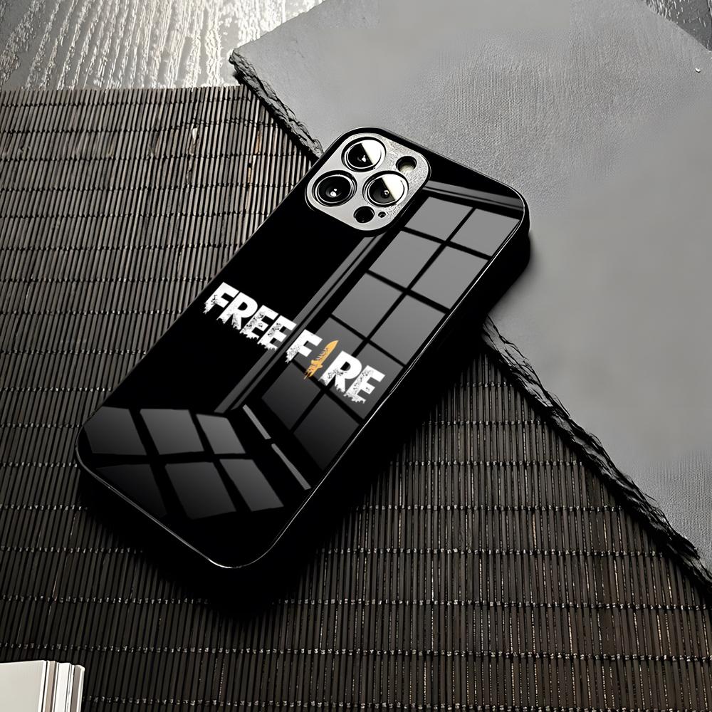 Free Fire Game Phone Case For Iphone 16 15 13 12 14 11 Pro Max Mini X Xr Xs 8 7 Birthday Present Puls 6 Glass Funda Cover