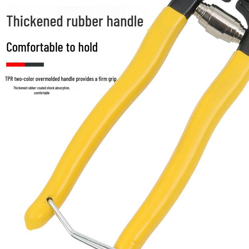 8-inch Labor-Saving Steel Wire Cutters, 9-inch Heavy-Duty Pliers for Cutting Iron, Steel, Copper Wire, and Rebar