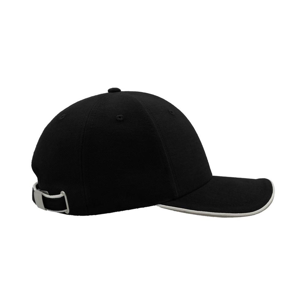 Atlantis Pilot Piping Sandwich Premium Brush Cotton 6 Panel Cap