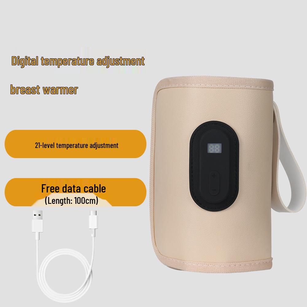 USB Smart Temperature Control Baby Milk Warmer Bottle Sleeve