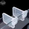 10pcs Refrigerator Space Telescopic Partition Side Door Box Separator Organizer Divider Splint Multi-functional Kitchen Gadgets