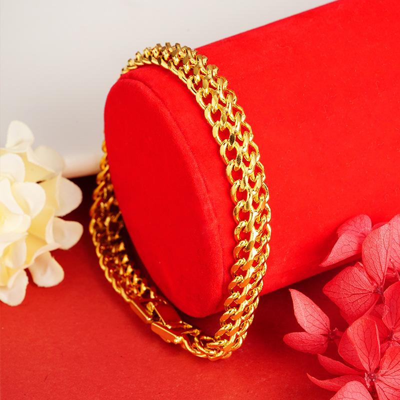 Dragon Bone Bracelet for Men and Women, Domineering Chain Bracelet with Buckle, Versatile Bracelet 17CM
