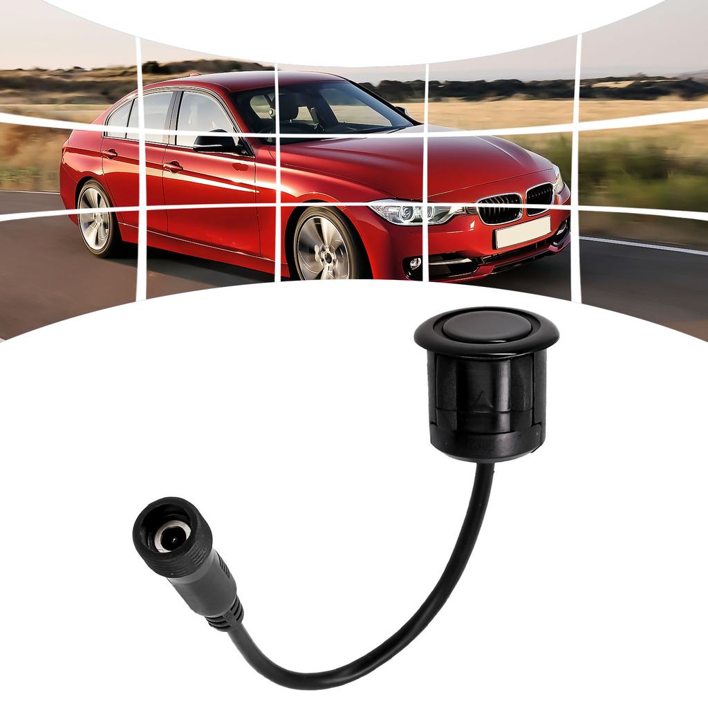 1 Piece 18.5mm 0.2m Cable Black Car Reverse Parking Waterproof Sensor Sound Backup Sound Indicator Probe System