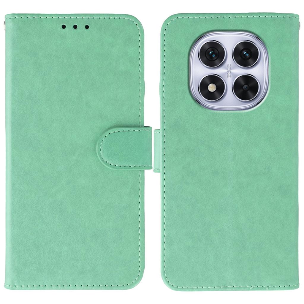 Phone Case For Xiaomi Redmi Note 14 Pro 4G/5G/Note 14 Pro+ 5G/Poco X7 5G PU Leather Flip Wallet Cover with Strap