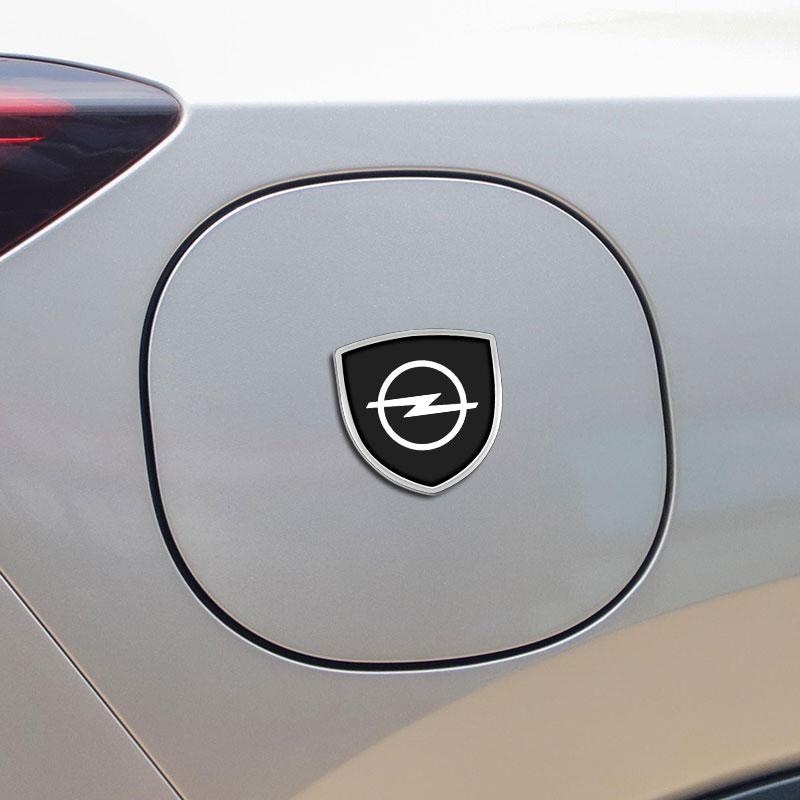 1Pcs 3D Metal Auto Door Shield Emblem Car Body Badge Sticker Styling For Opel Astra H G Corsa Insignia Astra Antara Meriva Zafira Interior