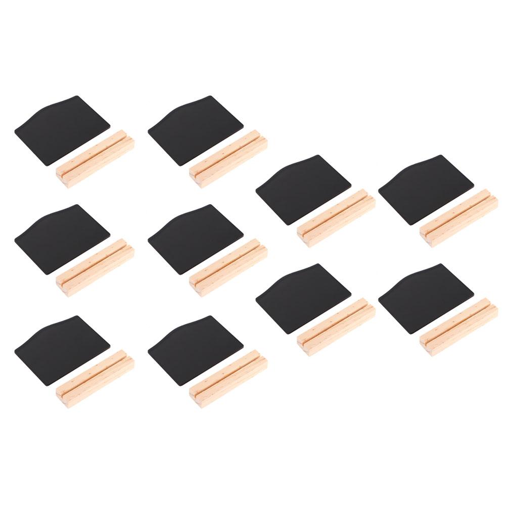 10 Stück/Set Weihnachtliche Dekorative Mini-Display-Tafel Ornament für Heimparty Bar Dekor