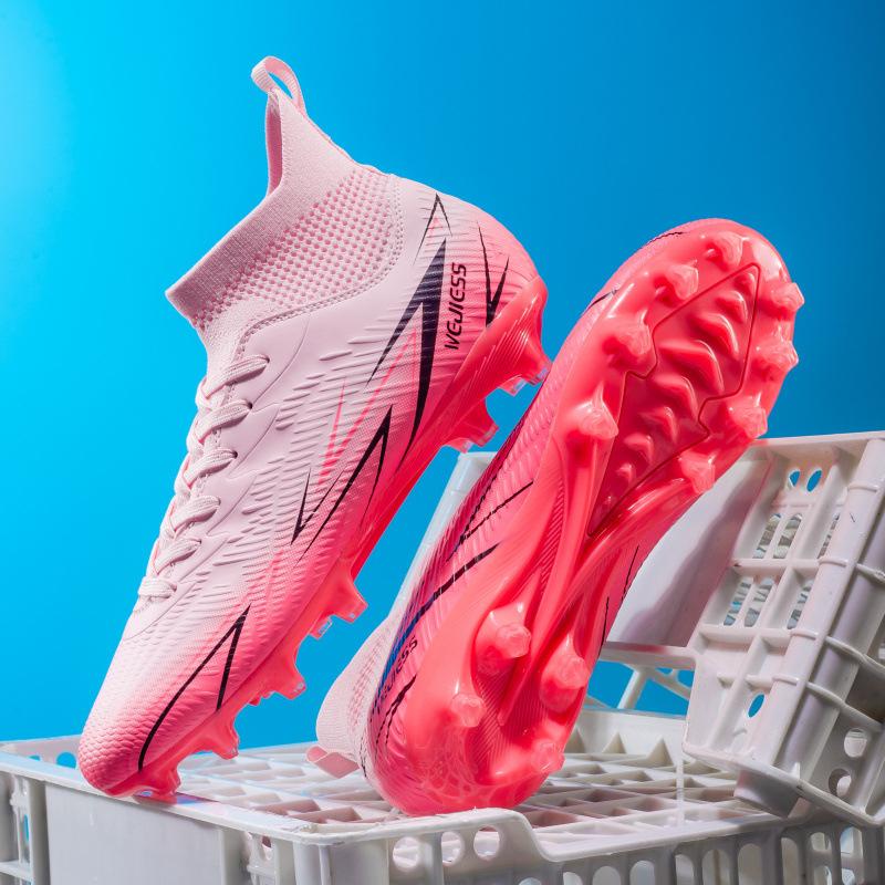 

Large size football shoes children s football shoes male adult student AG long nails TF broken nails training shoes 34