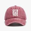 Funny Gymnastics sportsUnisex Hat Printing Graphic Vintage Soft Top Denim Baseball Cap Summer Unisex Women Golf Gymnast Rhythmic Hats