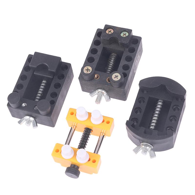 

Фиксированный держатель для часов Ремонтный держатель для часов Орех Оливковый Янтарный Нефритовый зажим для резьбы