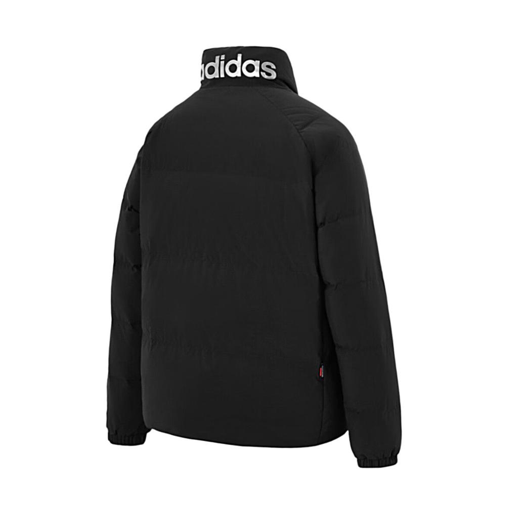 adidas Down Jackets Men's Black Stand Collar Moderate KC4635