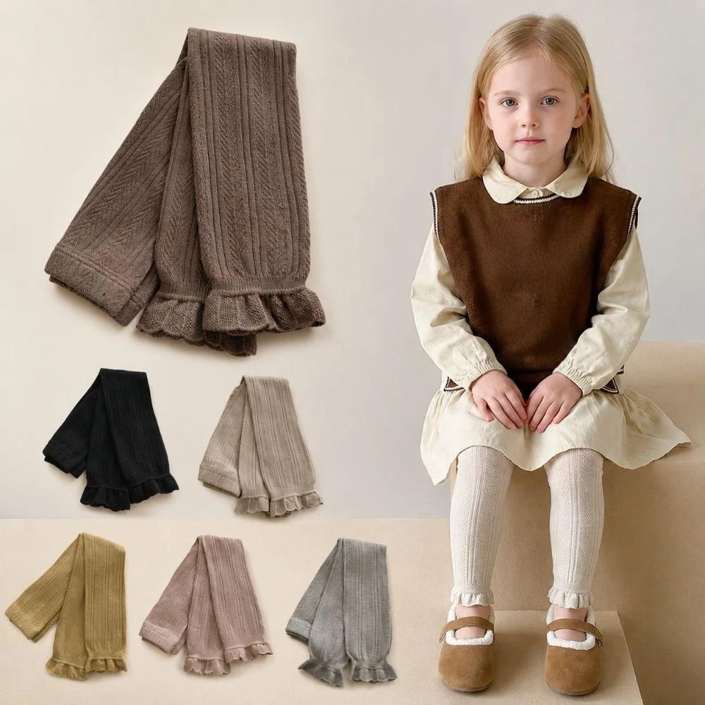 Tight-fitting Toddler Pantyhose Cotton Newborn Long Pants Socks Baby Legging Girls 1-6 Years Old