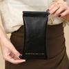 Letter Mini Self-closing Coin Purse Spring Bag Small Sunglasses Bag Holder  Outdoor