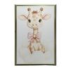 Poster Little Giraffe On A Cloud Poster Little Giraffe On A Cloud, 30X40 Cm, Frame Wooden Light Oak, Paper Matte 230 Gsm