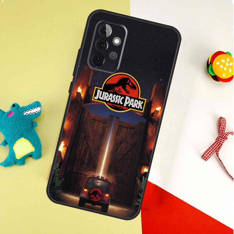 Dinosaur World Jurassic Park Case For Samsung Galaxy A54 A34 A24 A14 A12 A22 A32 A42 A52 A72 A52S A51 A71 A13 A53 Cover