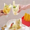 Household French Fry Shape Ice Making Molds Rectangular Portable Ice Maker Tool Cold Drink Accessories for Household