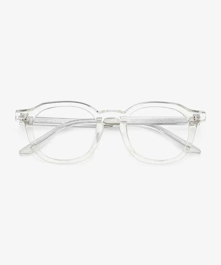 Seutailwokeu Transparent Sw Horn 02 Cr Stylework Eyeglass Frames