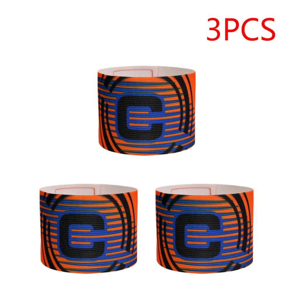 1-3pc Football Captain Armband Soccer Arm Band Leader Competition Gift Soccer Captain Group Armband Football Training Kid Adults