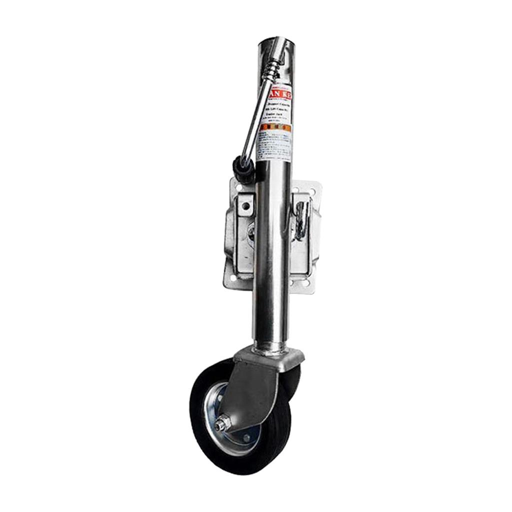Marine Boat Trailer Jack 1200 Lbs for Travel Automotive Rubber Iron Wheel