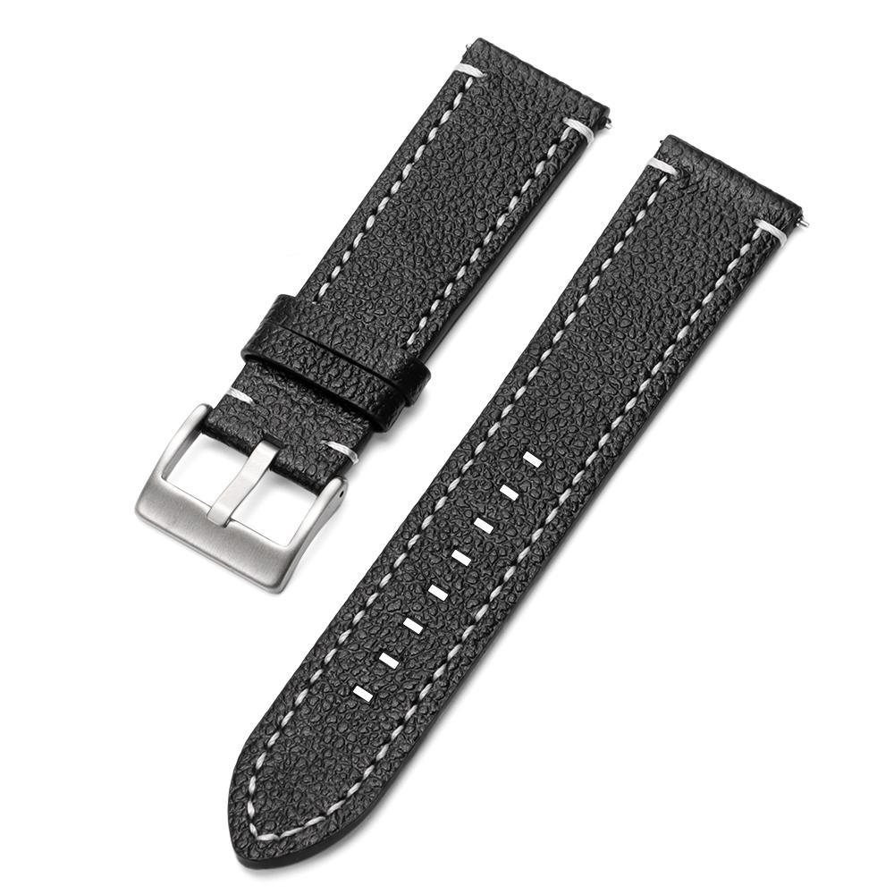 Schnellverschluss Weiches Echtes Leder Armband Kopfschicht Rindsleder Uhrenarmband 18/19/20/21/22/24mm für Omega Business Herrenarmband Gürtel