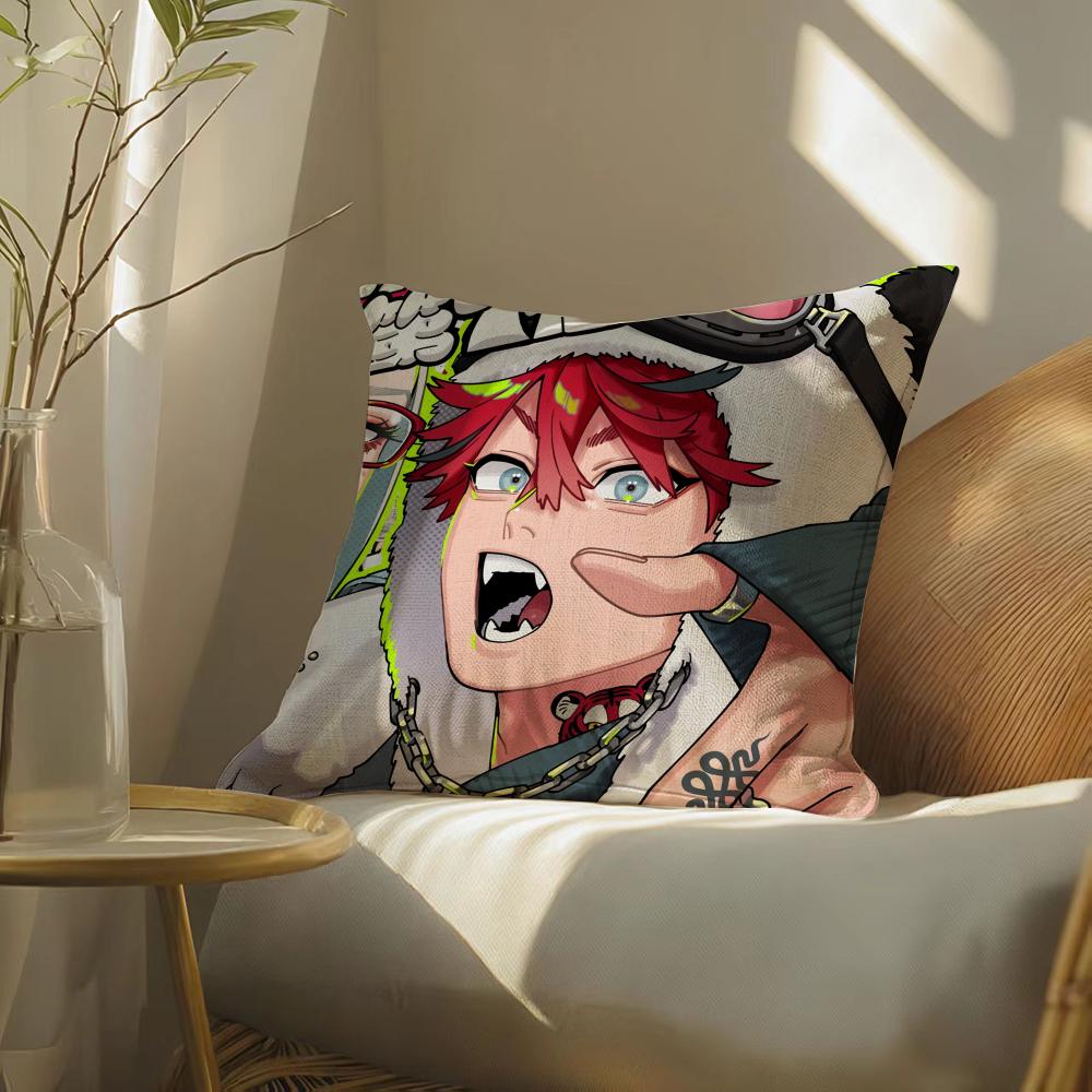 fashing Manga GGokurakugai Pillow Case pillowcase doublesided printed sofa cushion bedroom headboard
