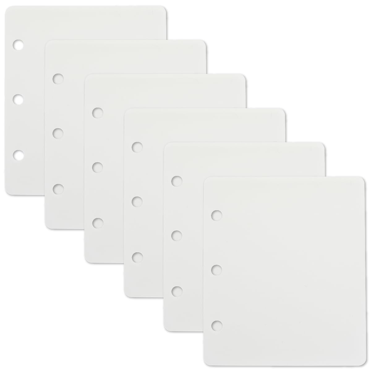 

Книга для наклеек Loco Neko с 6 сменными листами для хранения наклеек, закрытие на кольцо, (Только сменный блок, Мини)