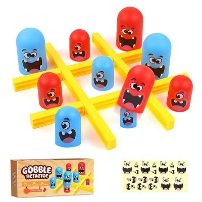 YUHENGCT Tabuleiro Educacional Jogo de Taça para Crianças e Comer e Família Indoor Pensamento Jogo de Estratégia Clássico Jogo da Velha, Brinquedo, Adultos,