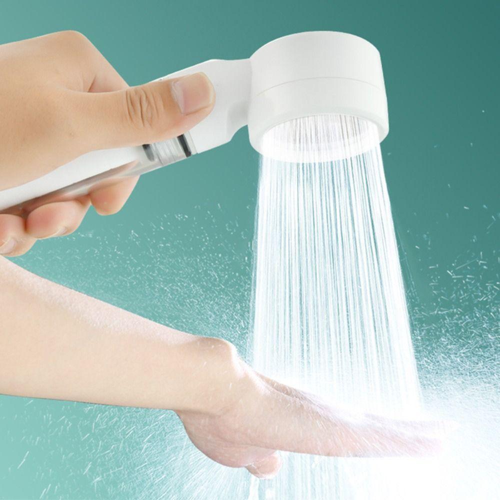 Portable Travel Showerhead 3 Modes Hotel Filter New Supercharged Showerhead  Universal
