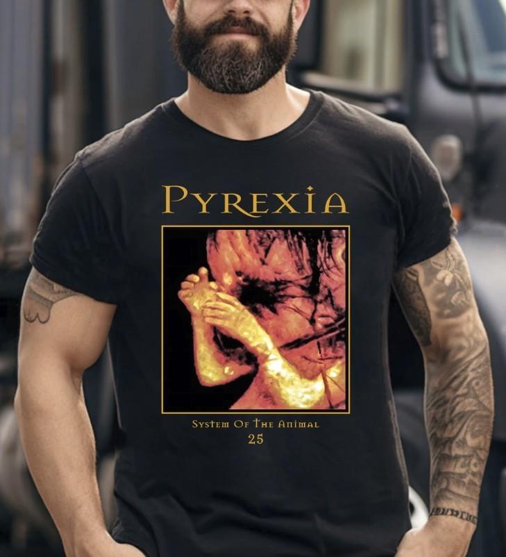 Pyrexia – System Of The Animal 25 Black T-Shirt, S-5XL Unisex T-Shirt L