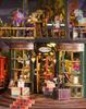 moin moin Dollhouse Miniature DIY Kit Set [English Instructions] Phantom Castle, Pop-Up Train, Gimmick, Steampunk, Victorian, Magic, Castle,