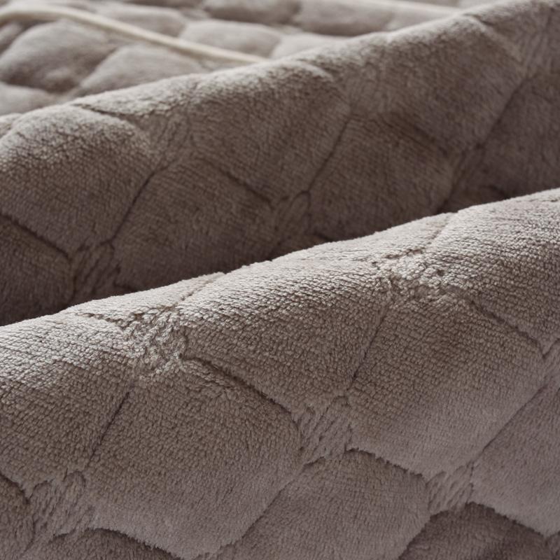 Sofakissen Plüsch Winter Dickes rutschfestes Sofakissen Sofatuch Flanellkissen Universal Sofa Dekoration Bezug