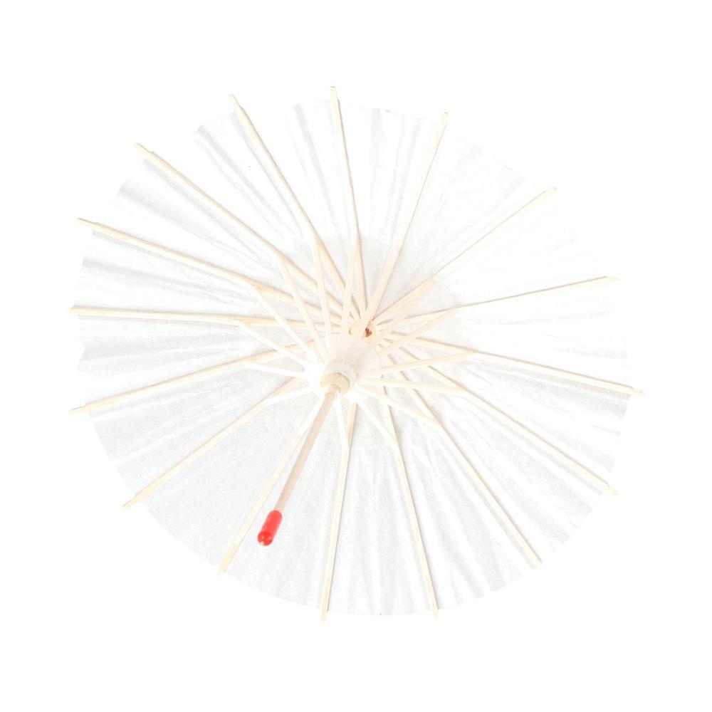 DIY Anniversary Handmade Long-handle Painting Supplies Dance Prop Photography Prop Paper Umbrella