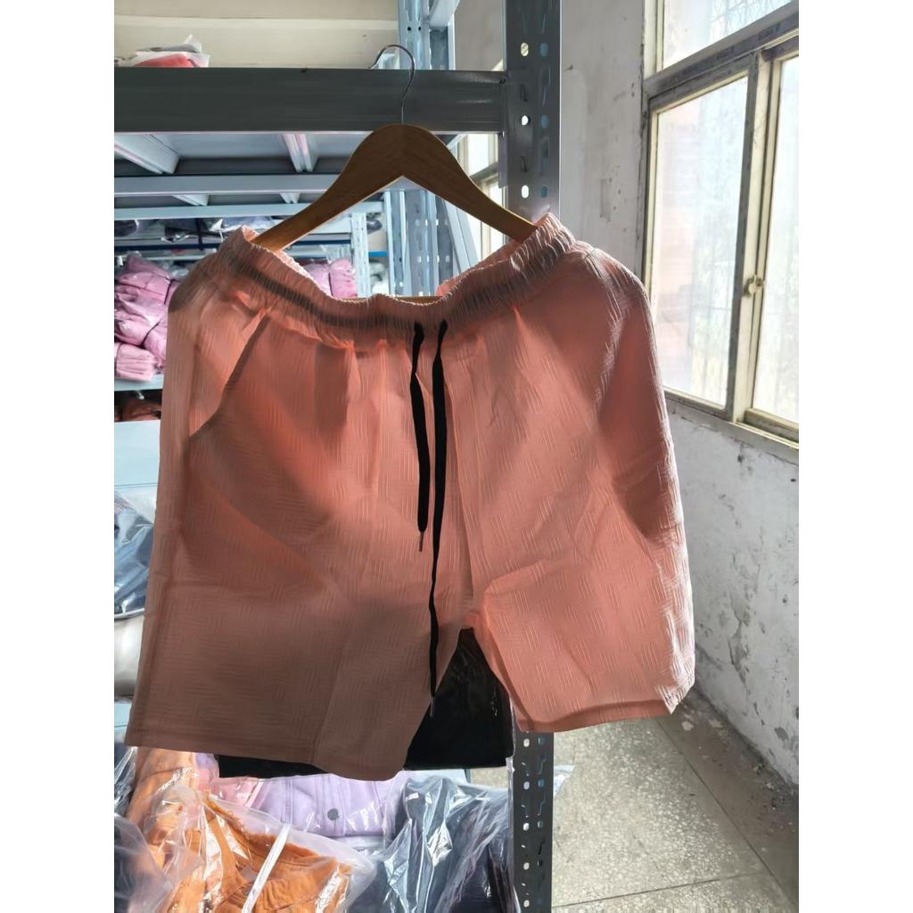 Set de Plajă Casual de Vară pentru Bărbați: Vesta Fără Mâneci Largă și Pantaloni Scurți