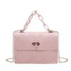 New Handbag Bag Diamond Mobile Phone Bag Small Fragrance Small Square Bag Chain Crossbody Bag