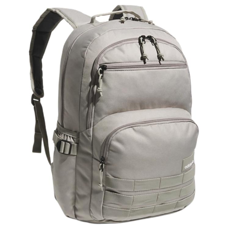 Adidas Originals Fashion Simple Polyester Backpack Unisex Backpacks Beige JK3427 Beige