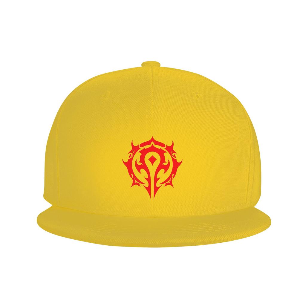 World of Warcraft Logo Baseball Caps Snapback Fashion Baseball Hats Breathable Casual Casquette Outdoor for Unisexs And Womens