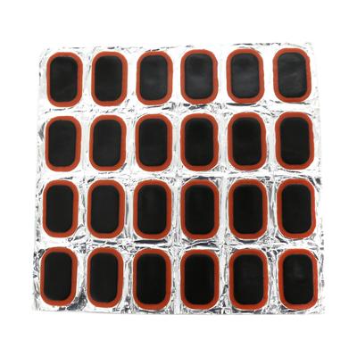 24pcs Bike Tire Repair Patches Bicycle Tube Puncture Rubber Patches Patching Repair Kit for Bike